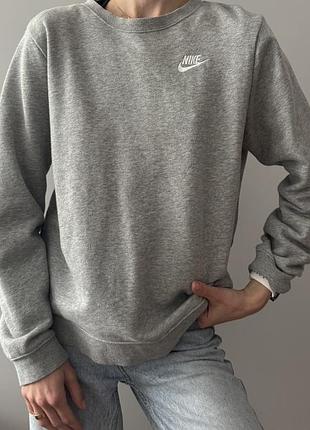 Сірий світшот nike оригінал 2
