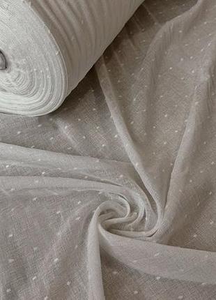 Тюль з льону 3