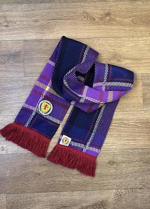 Офіційний шарф збірної шотландії з футболу scotland national team tartan scarf