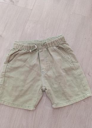 Джинсовые шорты от zara на 2-3роки