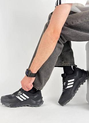Водонепроникні кросівки adidas terrex ax4 gtx black white