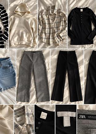 Жіночий одяг лот zara, h&m та ін. розмір s