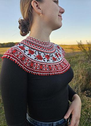 Кольє і намиста для жінок криза, силянка, кривулька ручної роботи
