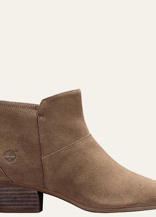 Черевики жіночі timberland темно-коричневі 37,5 натуральна замша