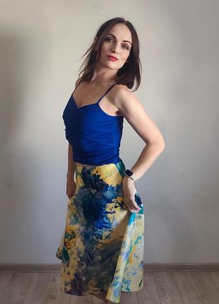💛💙 яскрава спідниця h&m, р. 36