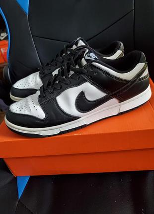 Кросівки nike panda чорно-білі