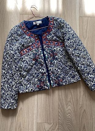 Куртка zara / стьобана хлопок