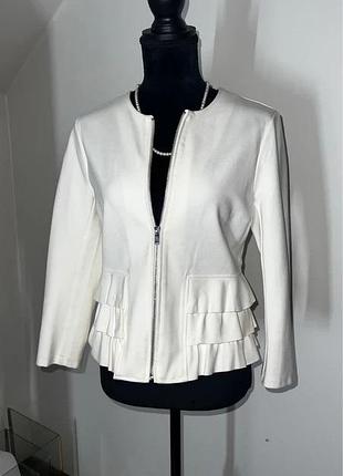 Женский стрейчевый коттоновый жакет пиджак amisu xs-s (34-36)