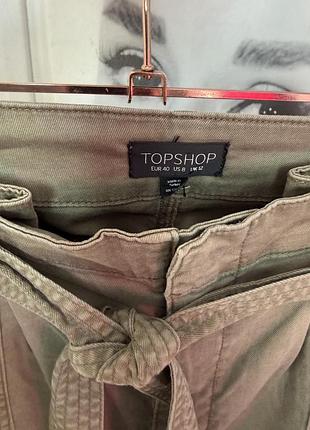 Штани висока посадка topshop 2