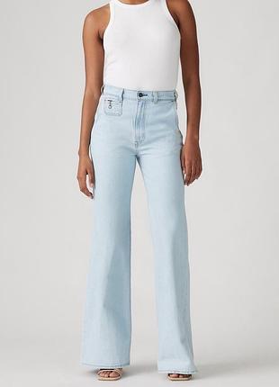 Светло голубые джинсы levi’s