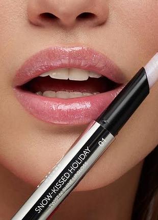 Блиск для губ kiko milano snow-kissed holiday twist n’ shine lipgloss 1,8 г