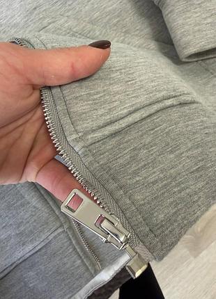 Кофта спортивна zara сіра 3