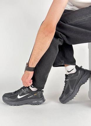 Водонепроникні кросівки nike terra cordura black white