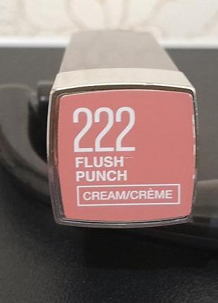 Помада maybelline 222 flush punch 7