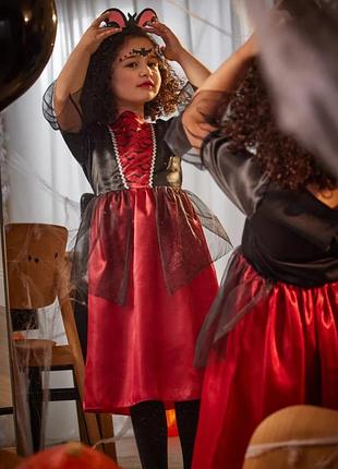 Костюм маскарадный вампир на хелловин для девочки lidl halloween 134-140, 8-10 лет