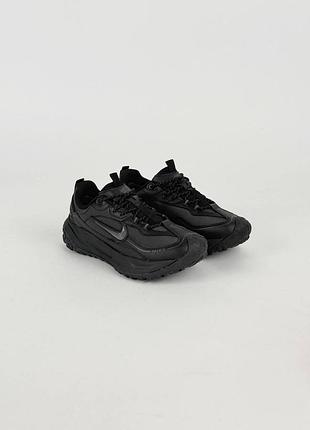 Водонепроникні кросівки nike acg mountain fly 2 new gtx dark grey black