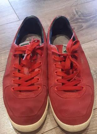Кросівки puma dallas червоні замшеві