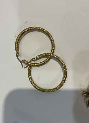 Серьги,сережки,сережки из стали,серьги-кольца,кольца
