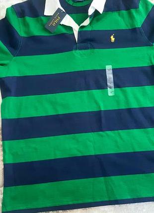 Поло чоловіче polo ralph lauren у смужку