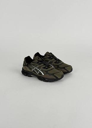 Водонепроникні кросівки asics gel-nyc gtx khaki black