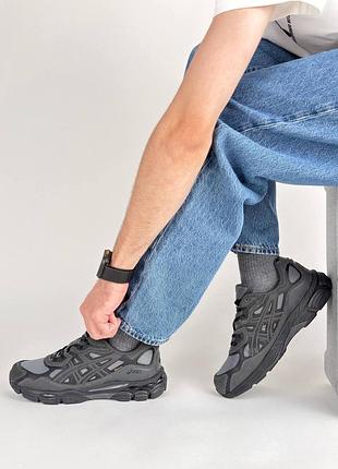 Водонепроникні кросівки asics gel-nyc gtx dark grey
