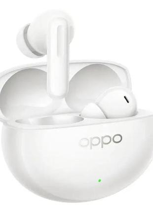 Tws навушники oppo enco air 5 (бездротова гарнітура вставна, bluetooth 5.4, anc, hi-res) white