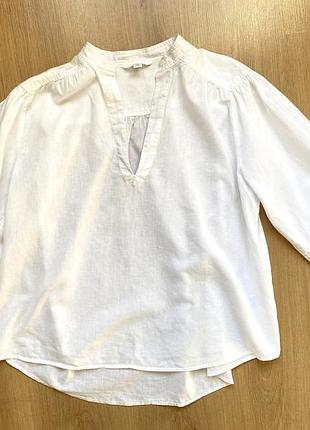 Вільна сорочка з льону розмір s h&m