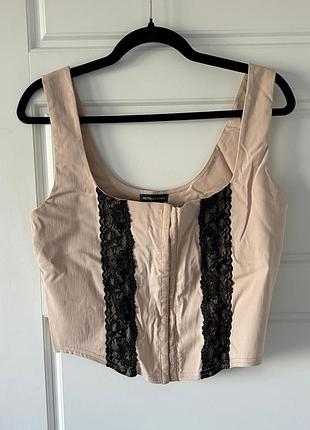 Prettylittlething топ корсет m l