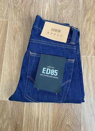 Продам оригінальні джинси edwin ed85 slim tapered drop crotch розмір 26x32