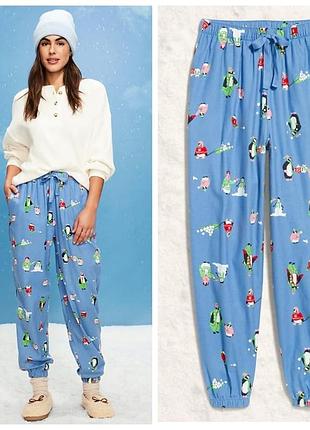Жіночі  фланелеві пижамні штани old navy. 
 розмір л
состав 100 % хлопок