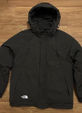 Пуховик чоловічий the north face чорний розмір xl