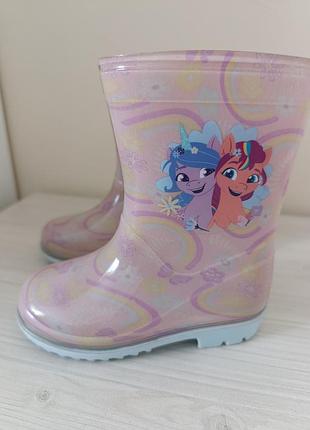 Гумові чобітки my little pony
