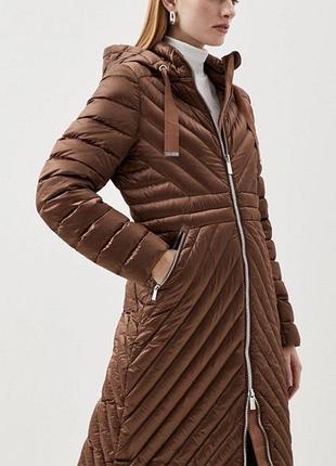 Шикарный лёгкий пуховик, karen millen, оригинал!