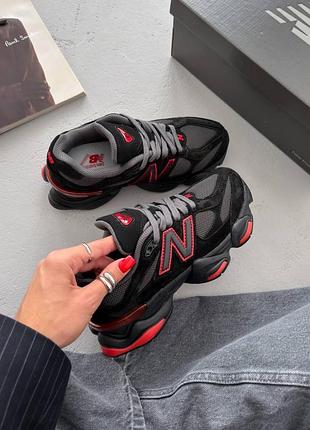 9060 black/fire cracker кросівки 👟 жіночі 2