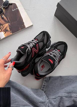 9060 black/fire cracker кросівки 👟 жіночі 5