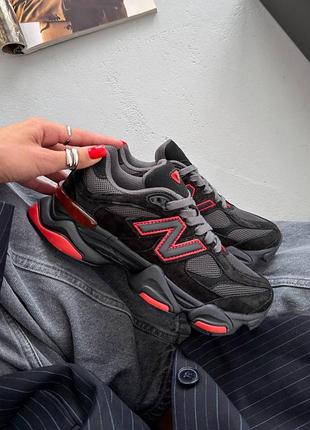 9060 black/fire cracker кросівки 👟 жіночі 7