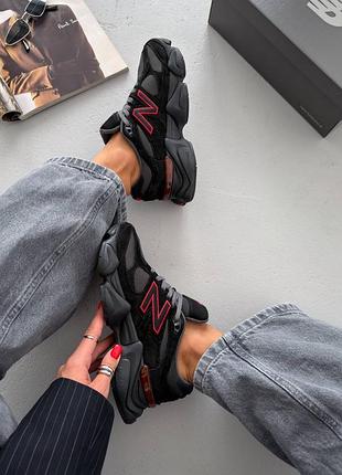 9060 black/fire cracker кросівки 👟 жіночі 6