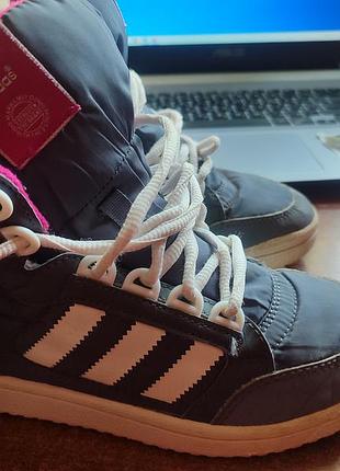 Кеди/хайтопи/ кросівки утеплені. оригінал adidas. 34