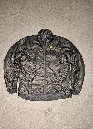 Колекційна архівна куртка arc'teryx solo jacket (gold logo)