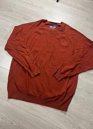 Мужской свитер кофта superdry