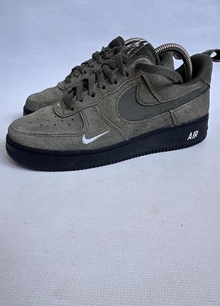 Замшеві кросівки nike air force