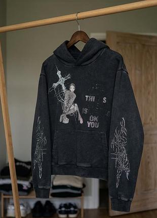 Худи женские dark aesthetic | selection | m-xl
