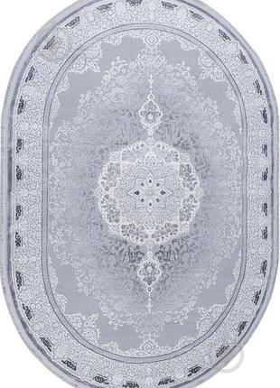 Ковер karmen carpet galeria gl038g grey/grey 160x230 см