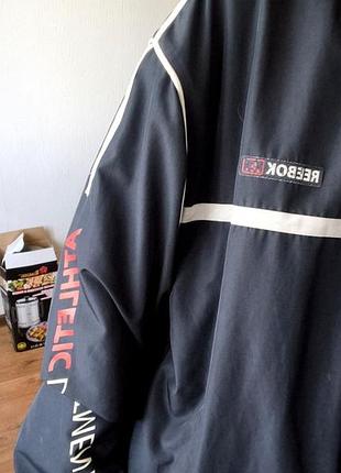 Винтажная спортивная куртка / олимпийка reebok athletic department