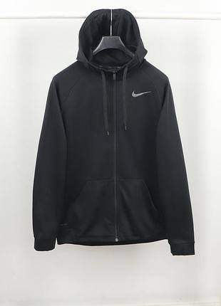 Чоловічий zip худі nike black