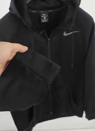 Чоловічий zip худі nike black 8