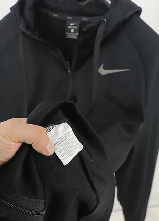 Чоловічий zip худі nike black 10