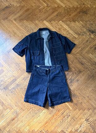 Джинсовий костюм zara