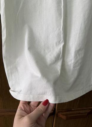 Лонгслів молочний бренду guess 4