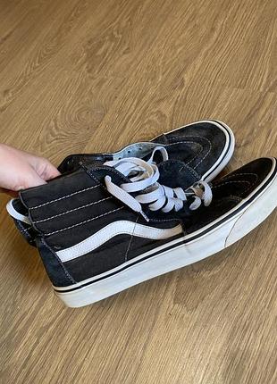 Кеди чоловічі vans чорні 46 розмір